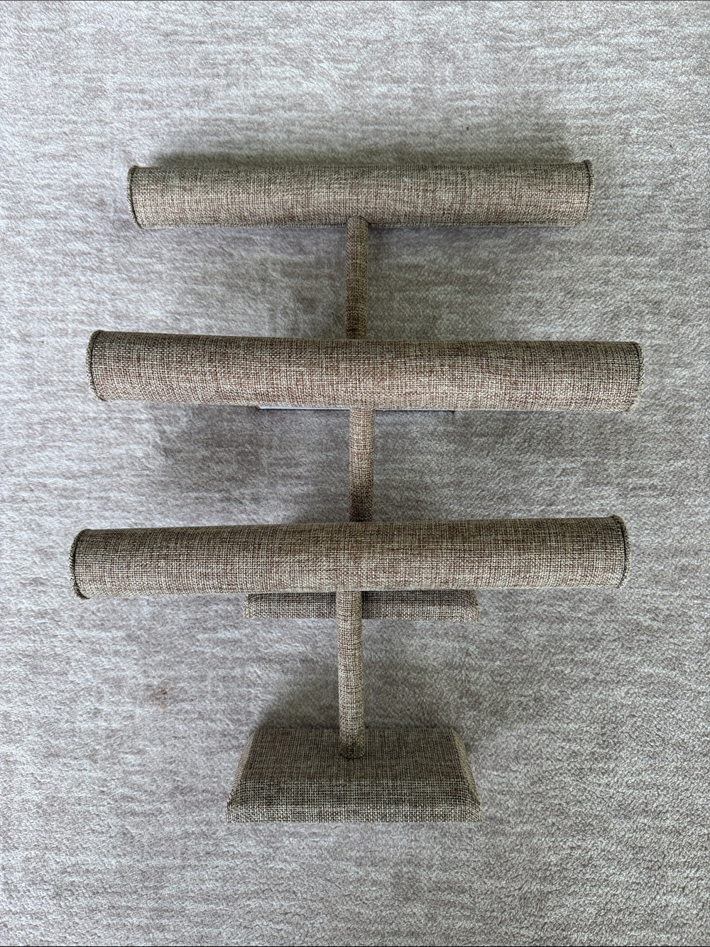Burlap Bracelet Bar Stands (3)
